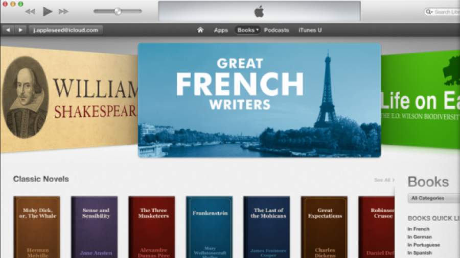 iTunes Store не имеет русских книг