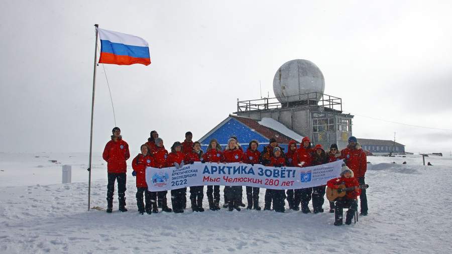 Полярная станция мыс Челюскин