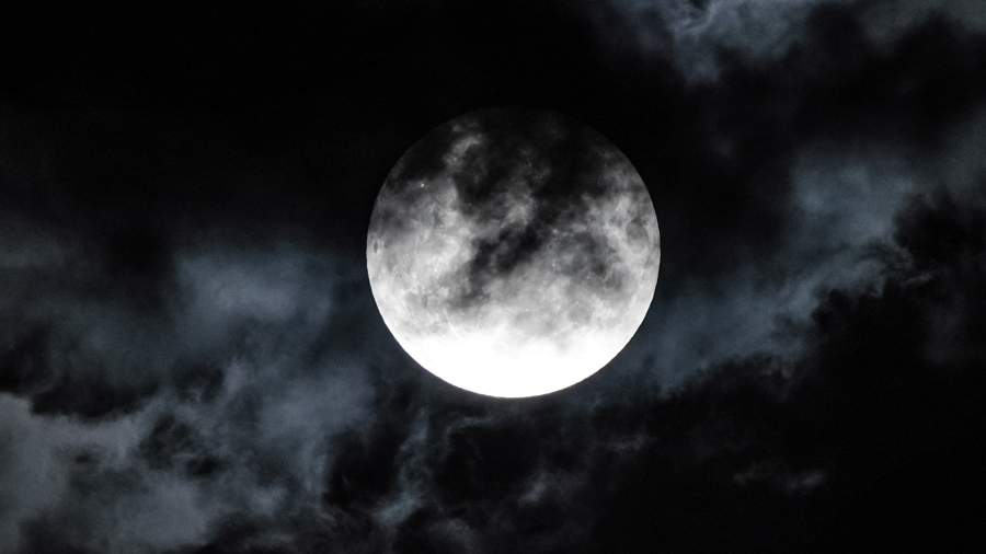 Full Moon in January 2025 an evil Wolf Moon