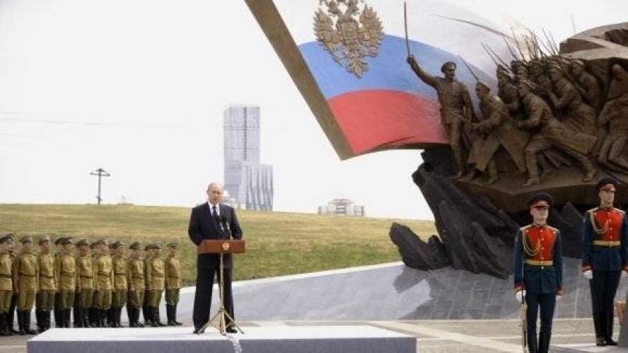 На Поклонной горе открыт памятник героям Первой мировой