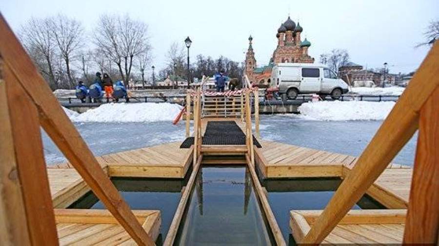 В Москве оборудовали 59 мест для проведения крещенских купаний