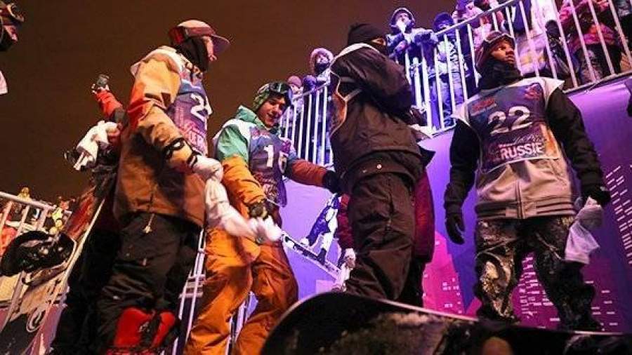 Этап мирового тура по сноуборду «Гран-при де Русси» прошел в Москве