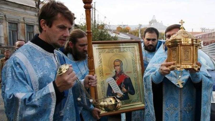 Севастополь готовится принять раку с мощами Федора Ушакова