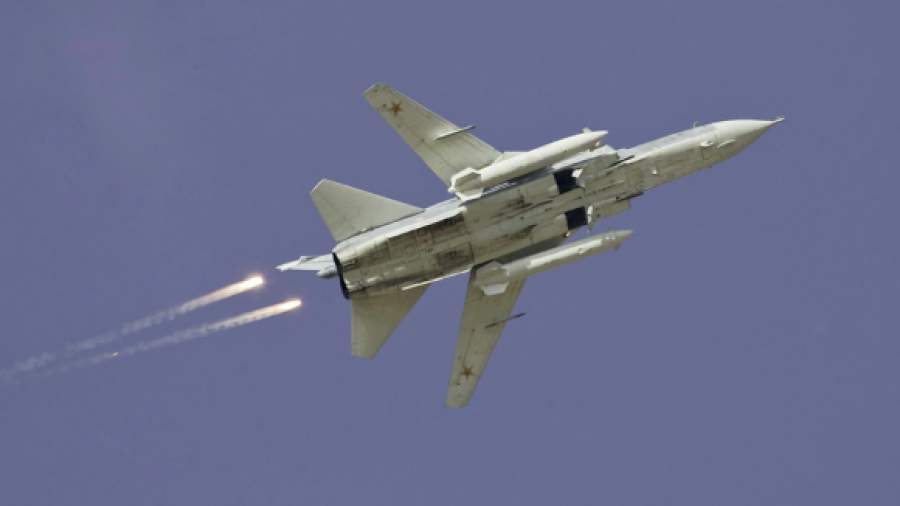 Ракета попала российскому Су-24 в сопло турбины