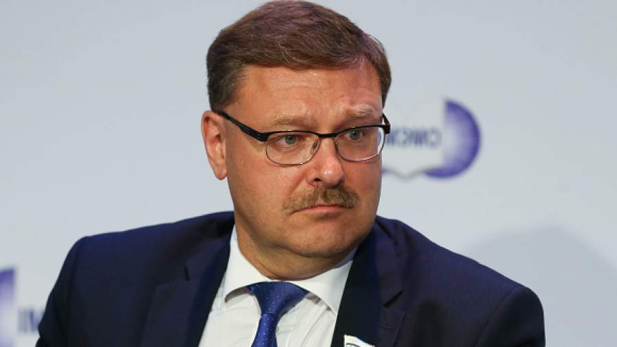 Косачев: речь Трампа заставила вздрогнуть немало политиков в ЕС