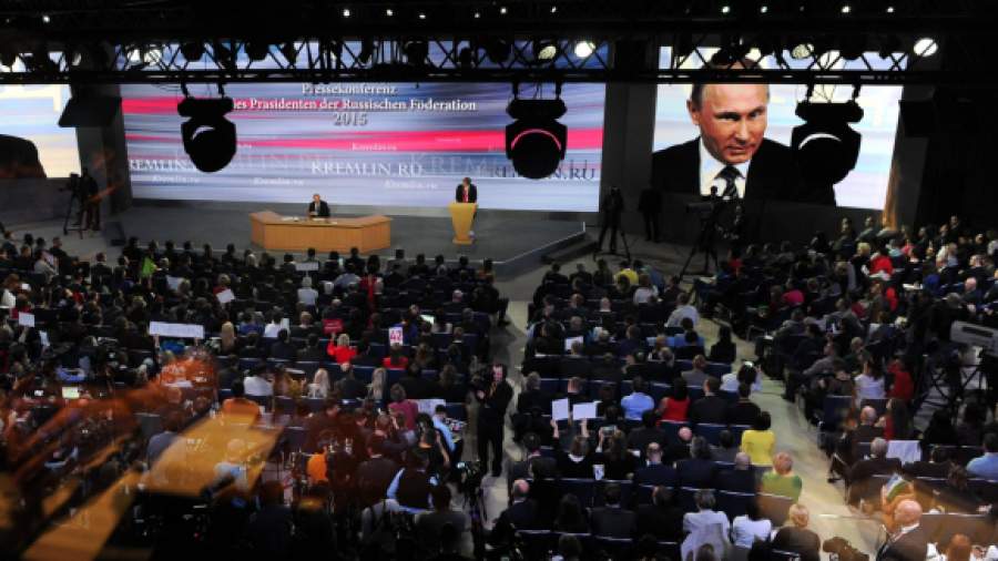 Пресс-конференцию с Путиным посмотрели 1,7 млн москвичей