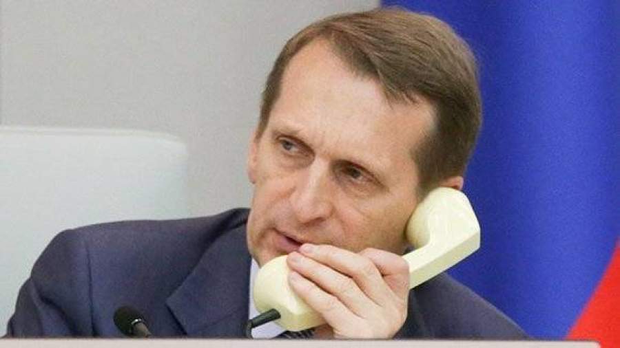 Спикер Госдумы Нарышкин возглавит Службу внешней разведки 5 октября