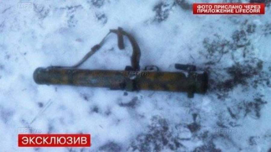 В Петербурге задержан мужчина в форме ВМС Украины с гранатометом