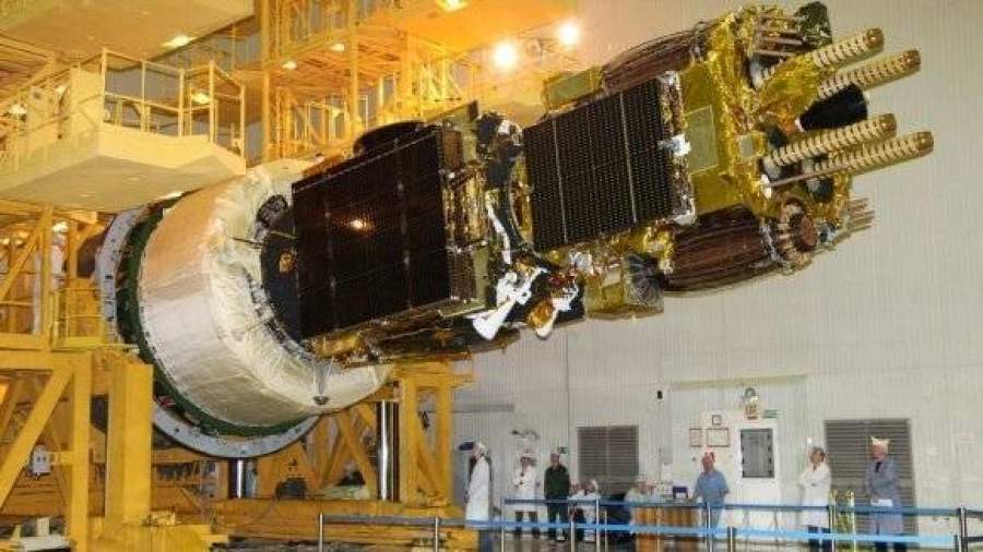 Спутник AMOS-5, построенный Россией для Израиля, вышел из строя