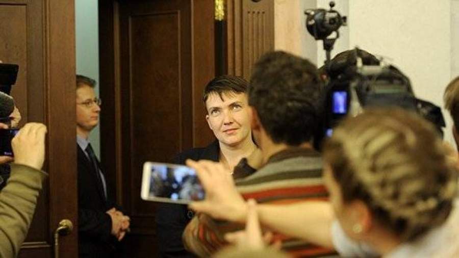 Савченко заявила, что приехала в Москву поддержать Клыха и Карпюка