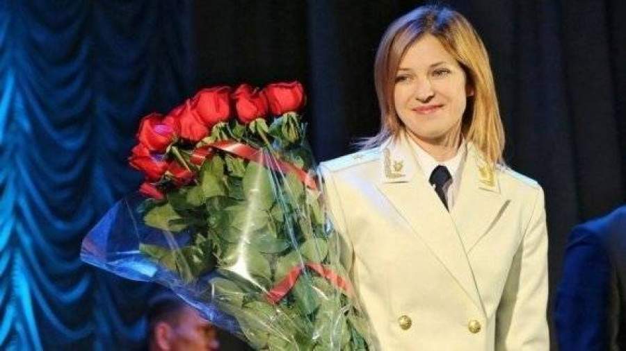 Прокурор Крыма Поклонская впервые надела белый генеральский китель