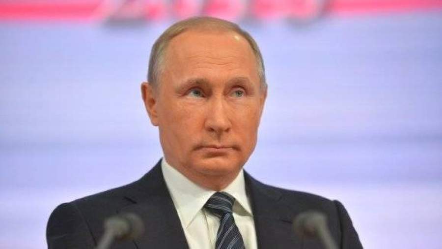 Россияне назвали Владимира Путина человеком года