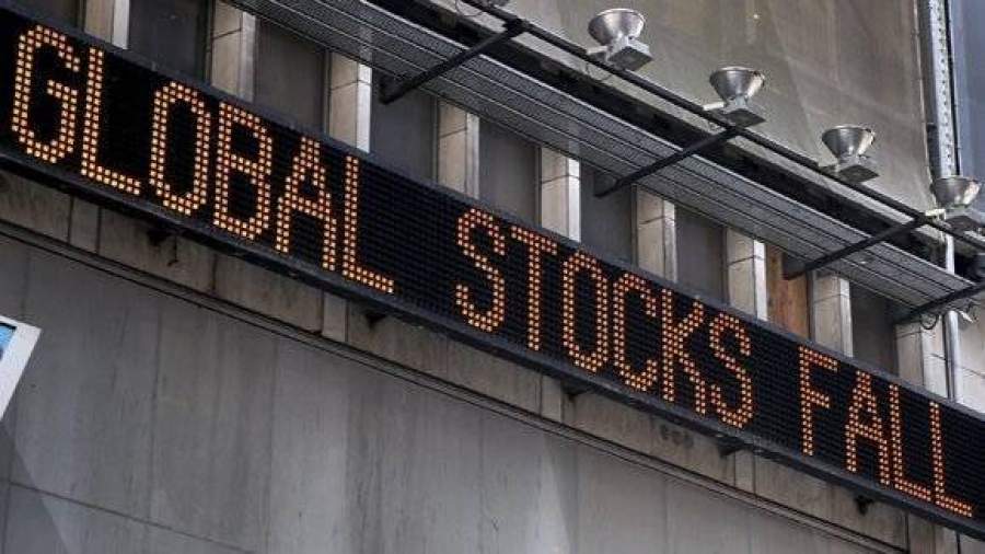 Индекс Dow Jones упал на 1000 пунктов