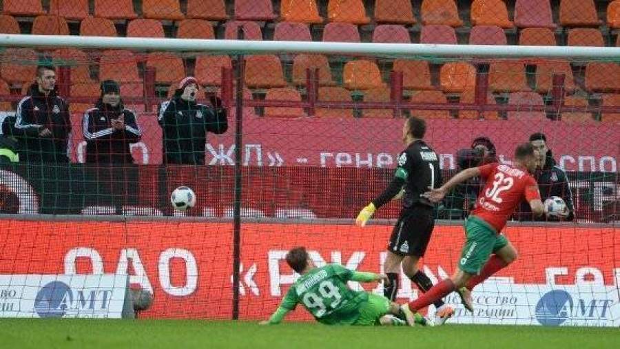Гол Петра Шкулетича позволил «Локомотиву» обыграть «Рубин»
