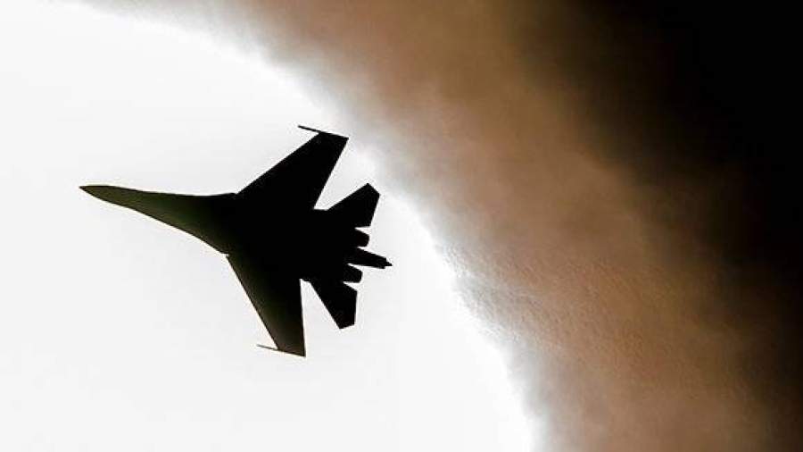 В Казахстане во время тренировочного полета разбился Су-27