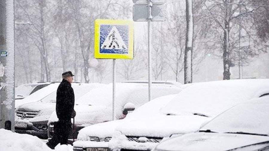Москву ожидают затяжные снегопады