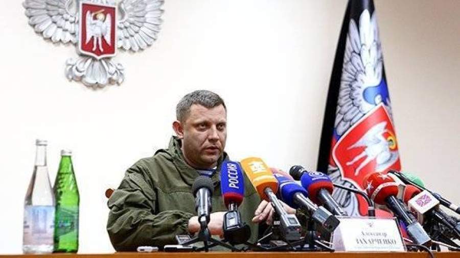 Захарченко пригрозил Киеву освободить Донбасс военным путем