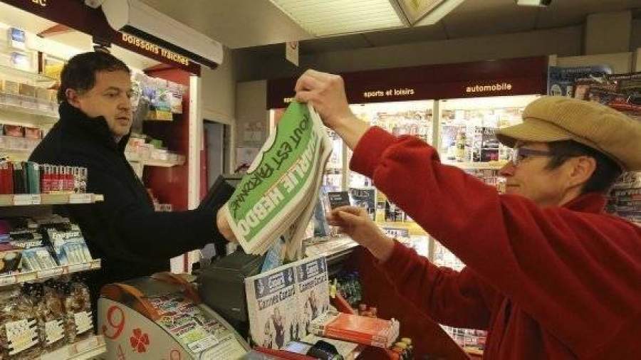 Charlie Hebdo опубликовал целый номер карикатур на теракты в Париже