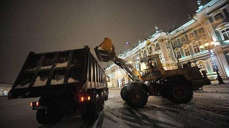 Трактором по белому