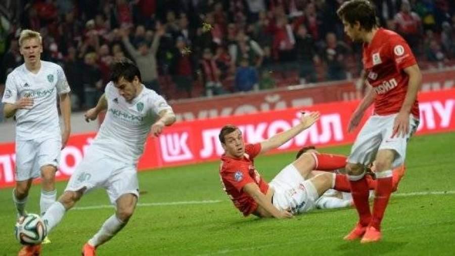 «Спартак» вырвал ничью в игре с «Тереком»