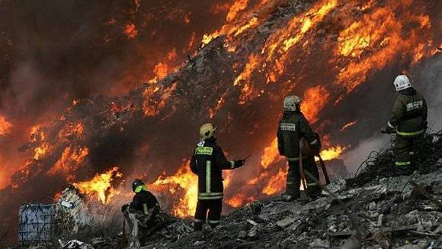 Пожар на полигоне выгорел в уголовное дело