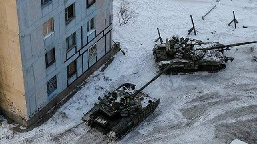 Журналист BBC заснял украинские танки в Авдеевке