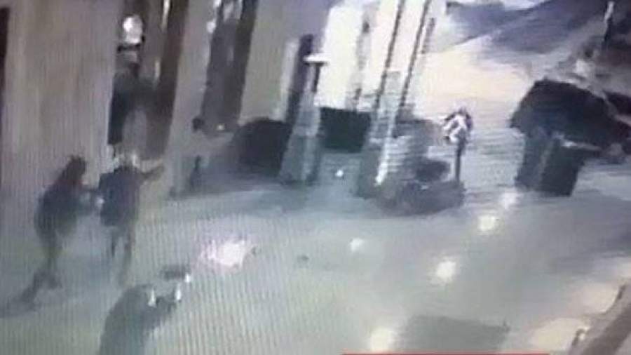 Появилось видео перестрелки в московском кафе, где убиты два человека