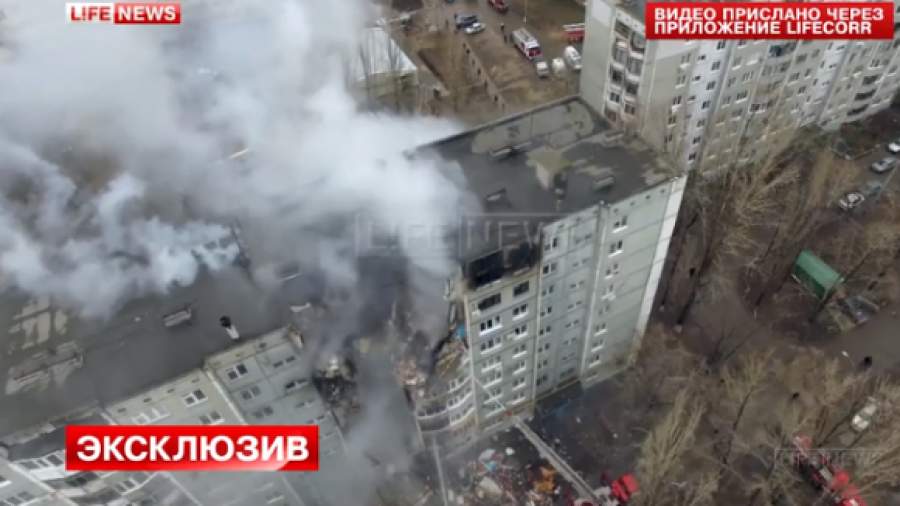 В подрыве дома в Волгограде подозревают 25-летнего шизофреника