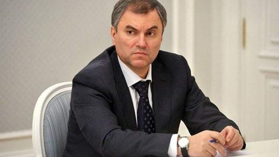Путин предложил кандидатуру Володина на пост спикера Госдумы