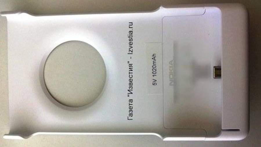 Nokia Lumia 1020 получит специальный чехол-зарядку