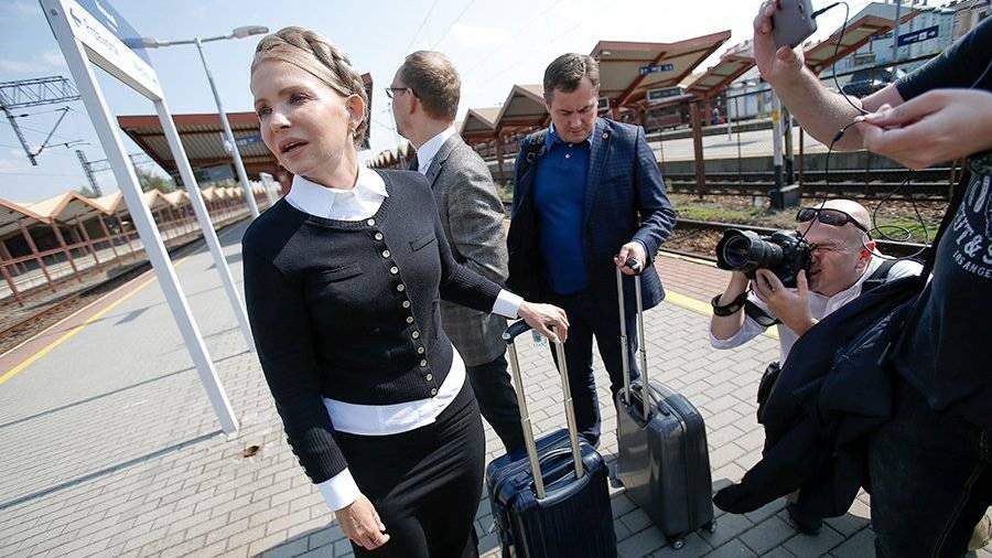 Тимошенко официально стала нарушителем национальной границы