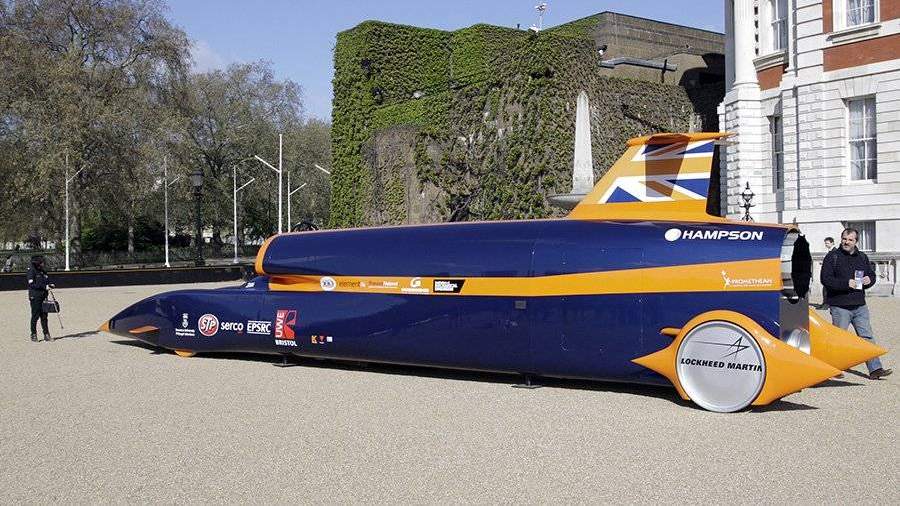 Сверхзвуковой автомобиль Bloodhound SSC