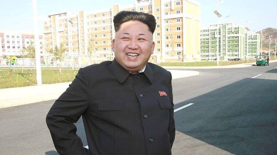 Немалый портрет Ким Чен Ына появился в Италии Немалый портрет Ким Чен Ына появился в Италии