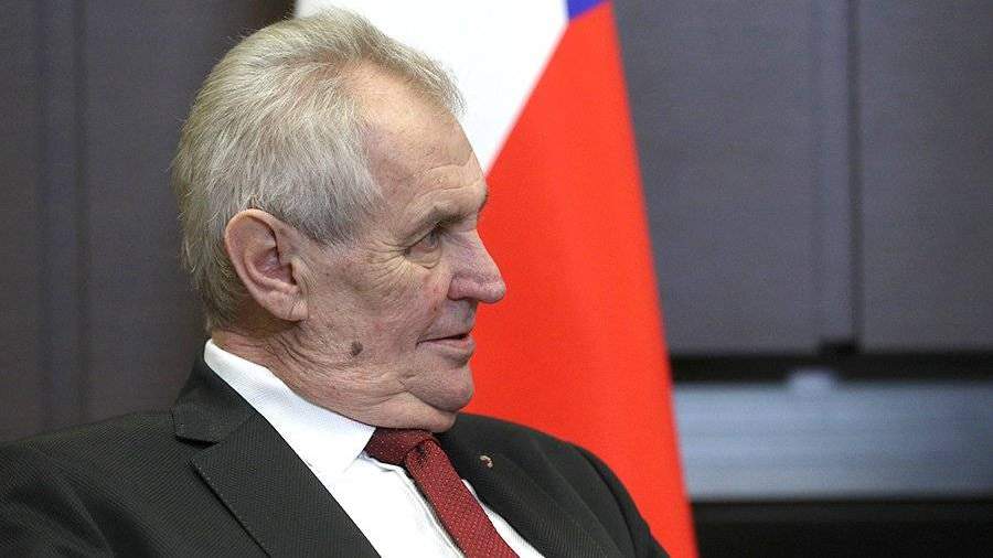 Российская Федерация и EC должны снять взаимные санкции — Президент Чехии