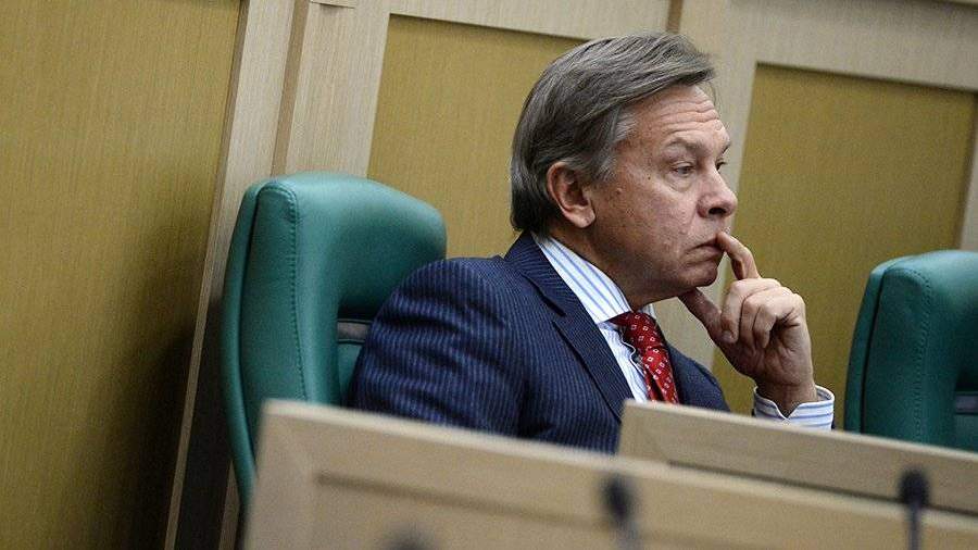 Пушков прокомментировал объявление Хантсмана о снятии антироссийских санкций Пушков прокомментировал объявление Хантсмана о снятии антироссийских санкций
