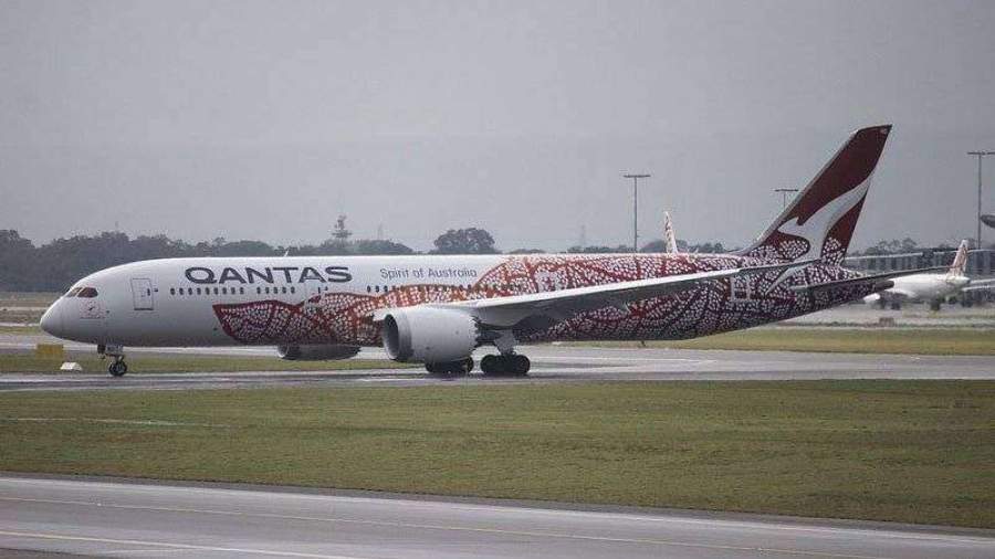 Qantas над Сиднеем