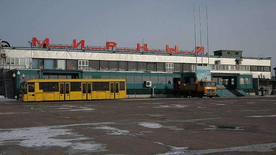 Аэропорт мирный якутия фото