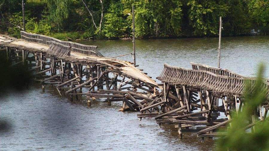 Деревянный мост — купить/заказать деревянные мосты/мостики