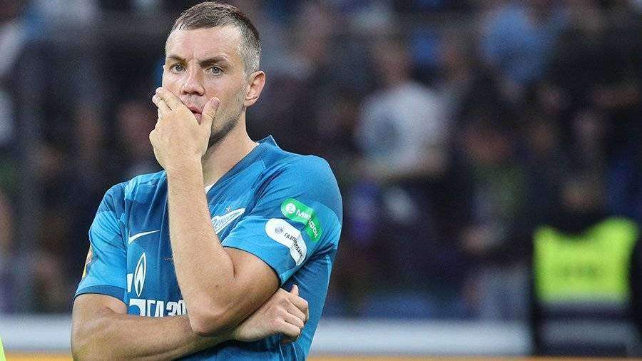 Дзюба получил травму в матче «Зенита» с минским «Динамо»
