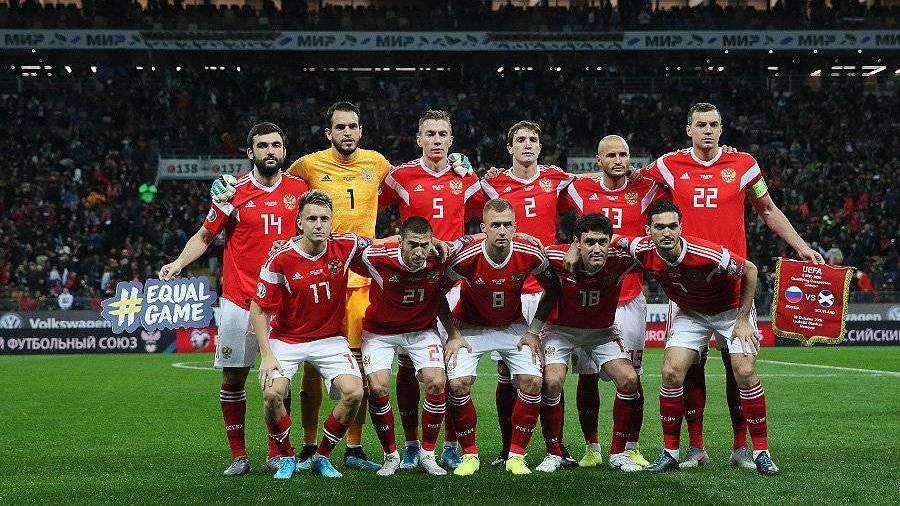 Сборная России по футболу сохранила 38-е место в рейтинге ФИФА
