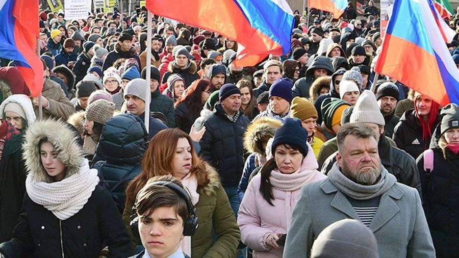 В МВД рассказали о численности участников акций памяти Немцова в России
