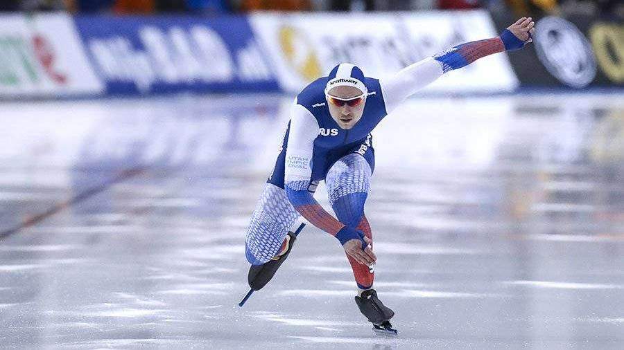 Кулижников с новым рекордом мира победил на ЧМ по конькобежному спорту

