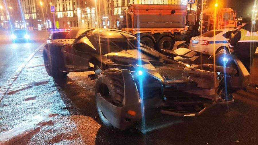 Полиция изъяла у москвича сделанный в мастерской «бэтмобиль»