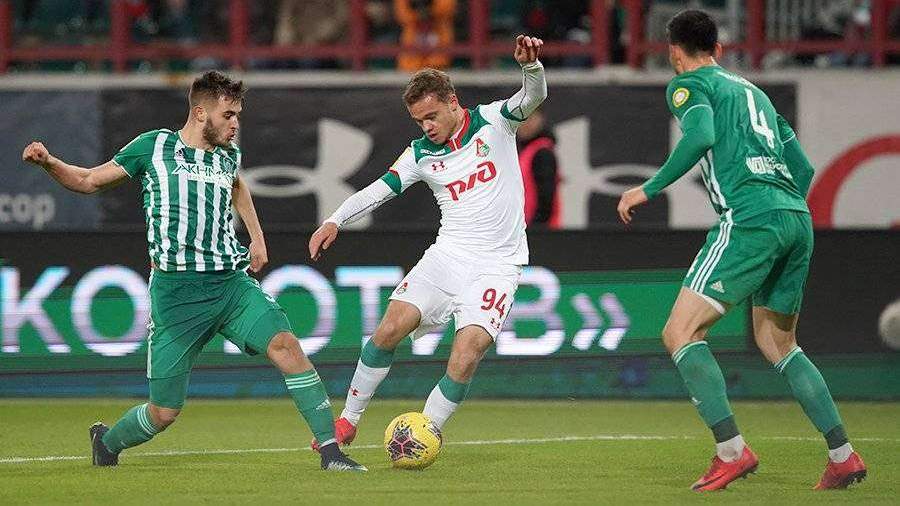 «Локомотив» победил «Ахмат» в матче чемпионата России по футболу
