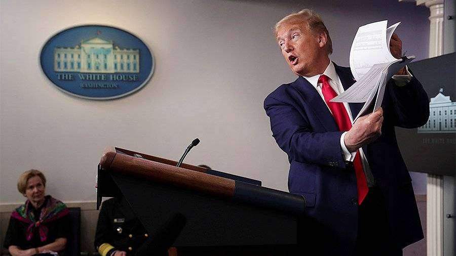 Трамп заявил о скором завершении работы над «революционным» тестом на коронавирус
