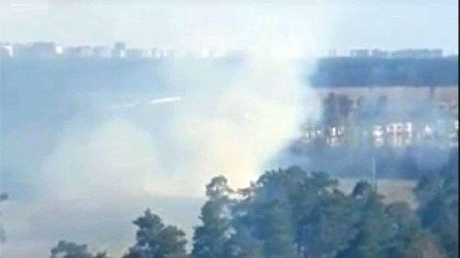 Очевидцы сообщили о пожаре в Балашихе
