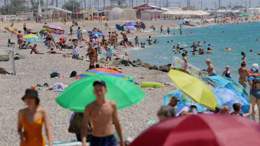 Заполняемость Черноморских и Азовских курортов Кубани превысила 70%