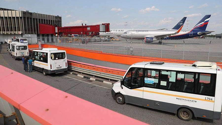 Заезд автобусов к терминалу D Шереметьево возобновится в ночь на 27 июля