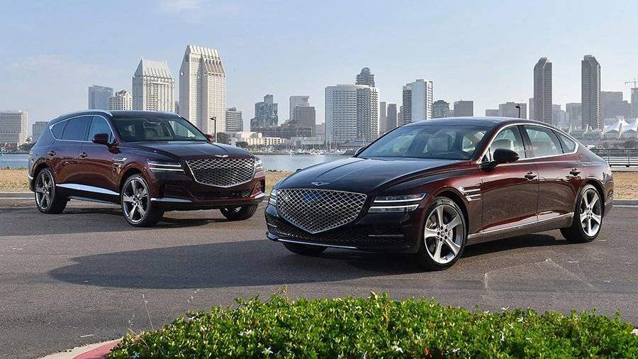 2021 Genesis G80 Роскошные автомобили, Автомобили