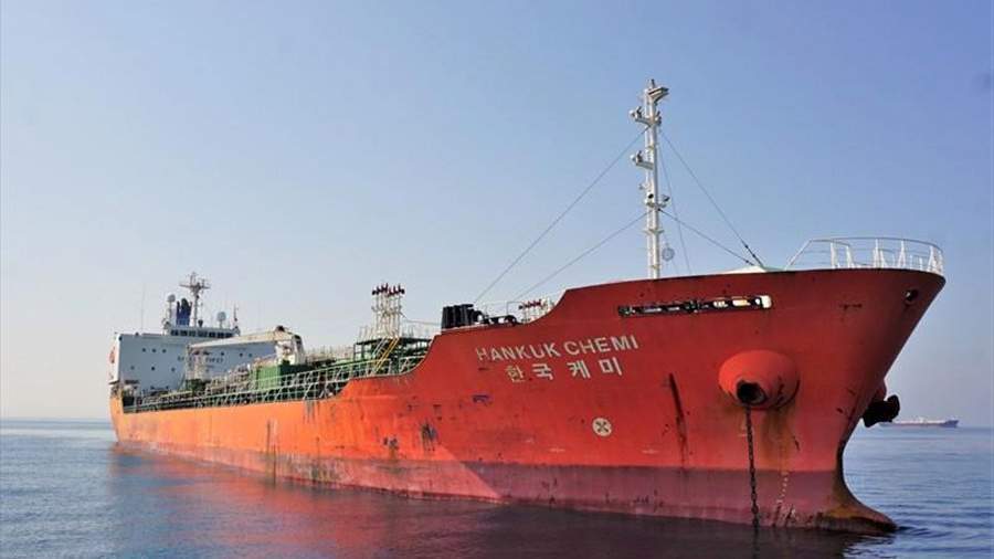 Иран освободил задержанный в январе танкер Южной Кореи 1 HANKUK CHEMI Иран освободил задержанный в январе танкер Южной Кореи